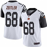 Nike Men & Women & Youth Bengals 68 Kevin Zeitler White Color Rush Limited Jersey,baseball caps,new era cap wholesale,wholesale hats